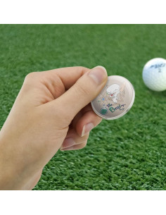 Marcador de Pelota de Golf Metal Premium Pinky y El Cerebro 2