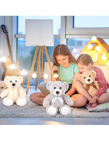 Pack 12 Osos de Peluche Zhanmai 35 cm Suaves y Abrazables