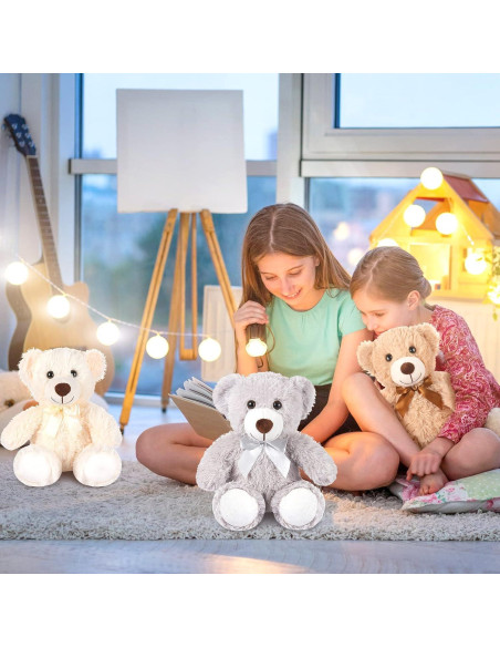 Pack 12 Osos de Peluche Zhanmai 35 cm Suaves y Abrazables