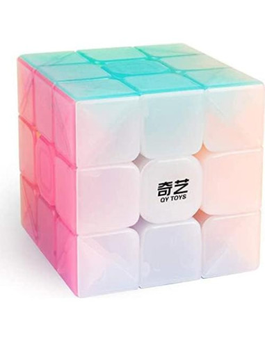 Cubo Rápido D-FantiX QY Toys Guerrero W 3x3 y Spinner 1x3x3