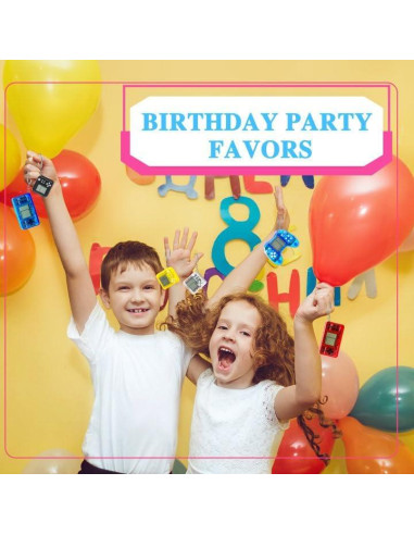 30 Llaveros Mini de Videojuego para Fiesta - 3 Estilos