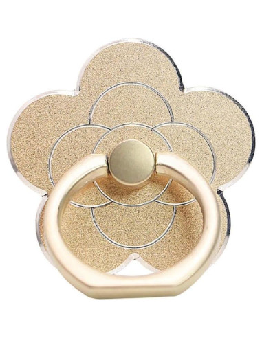 Soporte de Anillo para Teléfono Celular Geettcaifu 4 Pcs Flor