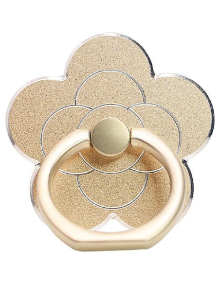 Soporte de Anillo para Teléfono Celular Geettcaifu 4 Pcs Flor