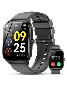 Reloj Inteligente CASCHO P125 Negro 1.85" HD Fitness Bluetooth