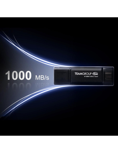 TEAMGROUP X1 MAX 128GB USB 3.2 Doble Interfaz Tipo A y C