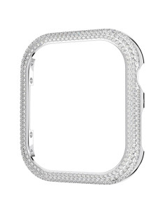 Funda Brillante Swarovski para Apple Watch 41 mm Plateada