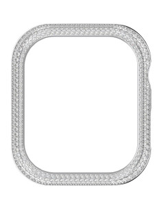 Funda Brillante Swarovski para Apple Watch 41 mm Plateada 2