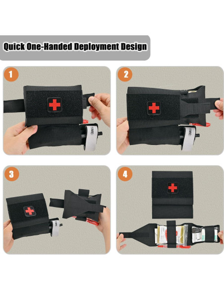 Bolsa Médica Táctica Micro 2-en-1 SABADO IFAK EDC