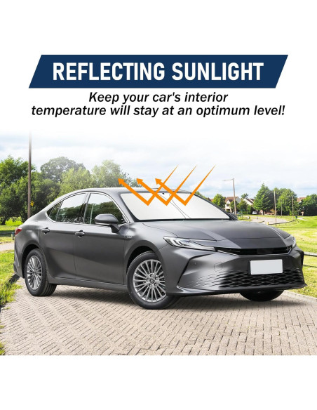 Protector Solar Parabrisas Toyota Camry 2025 2026 JHGFVC