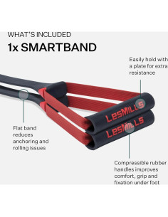 Banda de Resistencia Les Mills SMARTBAND para Entrenamiento 2