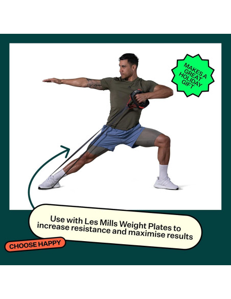 Banda de Resistencia Les Mills SMARTBAND para Entrenamiento