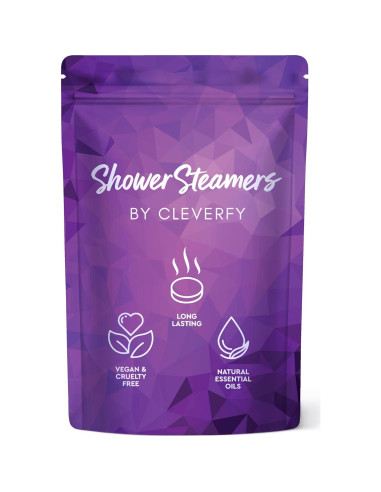 Pastillas de Vapor para Ducha Aromaterapia Cleverfy - 18 Tabletas MultiAroma