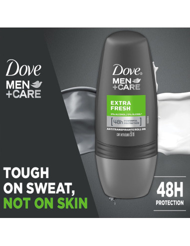 Desodorante Roll-On Dove Men+Care Extra Fresh 6x50ml