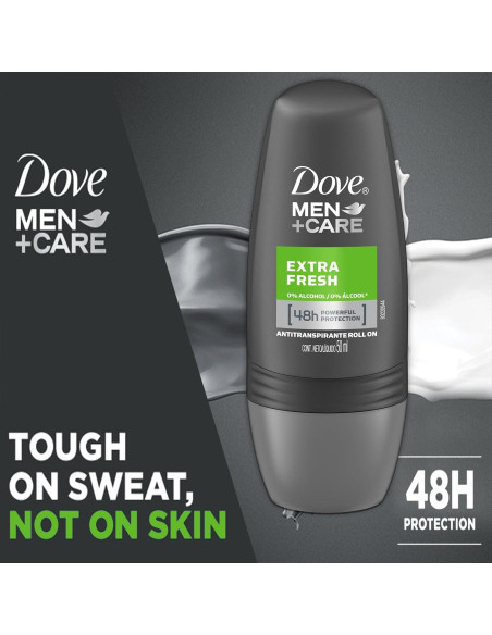 Desodorante Roll-On Dove Men+Care Extra Fresh 6x50ml