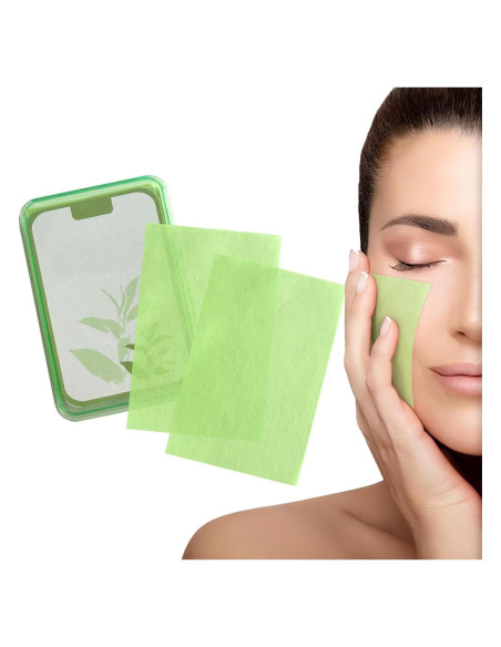 Papel Absorbente de Aceite EKIND 300 Hojas Verde