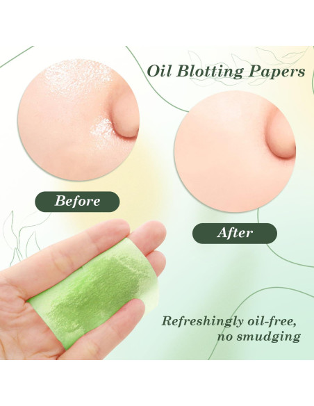 Papel Absorbente de Aceite EKIND 300 Hojas Verde