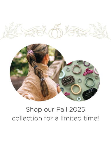 TELETIES Mini Espirales para Cabello Niños - Niebla Púrpura