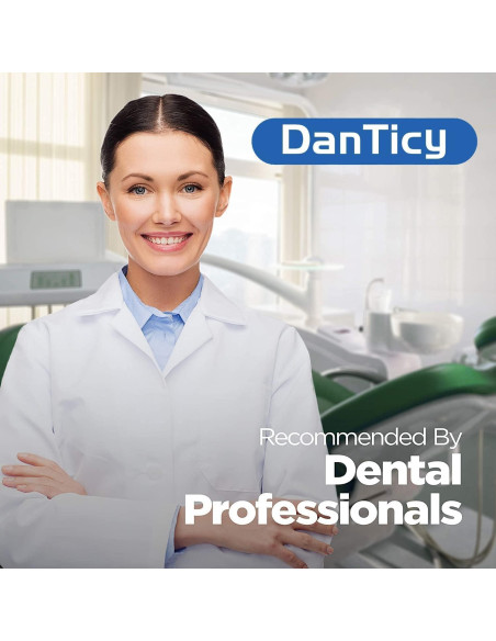 Hilo Dental de Limpieza Profunda DanTicy 200 Piezas Azul
