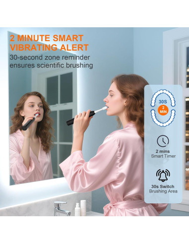 H2ofloss Combo Cepillo Eléctrico Sónico e Irrigador Oral 2 en 1