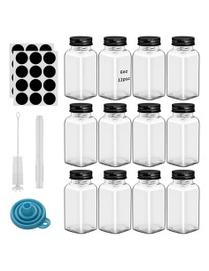 Set de 6 Tarros de Especias de Vidrio eispap 170g con Tapas