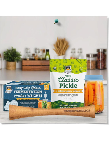 Tapas de Fermentación de Silicona Fermentaholics - 4 Piezas