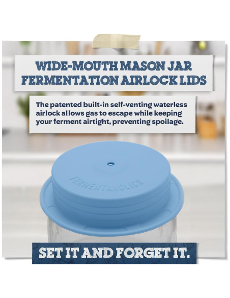 Tapas de Fermentación de Silicona Fermentaholics - 4 Piezas