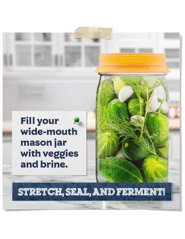 Tapas de Fermentación de Silicona Fermentaholics - 4 Piezas