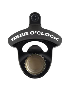 Abrebotellas Magnético HAIICEN BEER O'CLOCK Montado en Pared