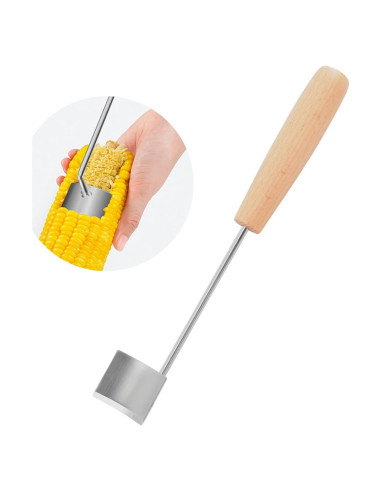 Pelador de Maíz Ralleyfun Acero Inoxidable 20.32x10.16cm