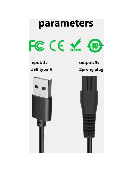 Cargador USB 5V Pritech PR-2888 con Cepillo de Limpieza