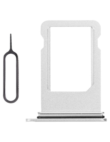 Bandeja de Tarjeta SIM Plateada para iPhone 8 Plus A1864 A1897 A1898