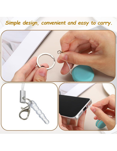 Juego de Limpiadores de Pantalla MECCANIXITY 3 Pcs Azul Caqui Rosa