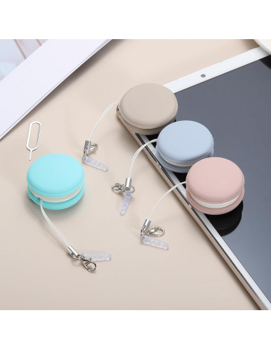 Juego de Limpiadores de Pantalla MECCANIXITY 3 Pcs Azul Caqui Rosa