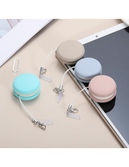 Juego de Limpiadores de Pantalla MECCANIXITY 3 Pcs Azul Caqui Rosa