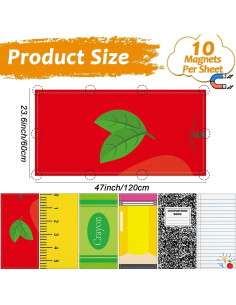 6 Filtros de Luz Fluorescente Magnéticos Wiooffen 120x60cm 2