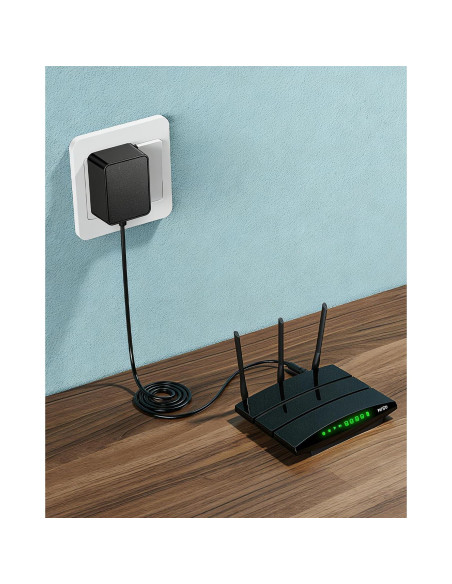 Adaptador de CA 12V 1A SoulBay con 8 Conectores y Cable 150cm