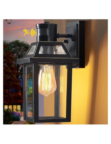 Luz de Porche Exterior YISURO con Sensor de Movimiento 3 Modos