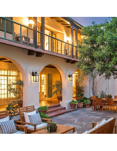 Luz de Porche Exterior YISURO con Sensor de Movimiento 3 Modos