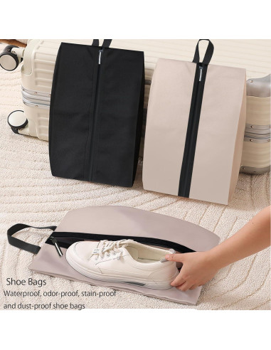 Bolsa de Zapatos Organizador Impermeable Multi-Funcional 42x25cm