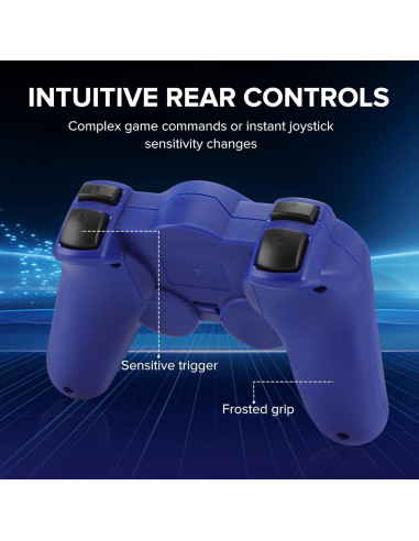 Controlador Inalámbrico RARELEMON para PC y Android - Azul