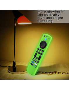 Funda Remota de Silicona Insignia 2-Pack Verde y Morado 2