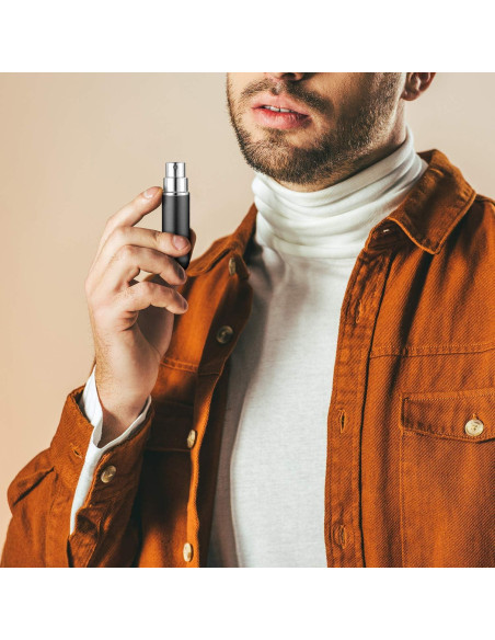 Boao 10 Piezas Atomizador de Perfume Rellenable 5 ml Viaje