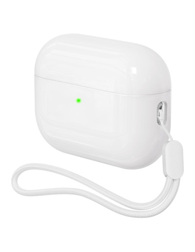 Funda Protectora DamonLight para AirPods Pro 3 - Silicona Blanca