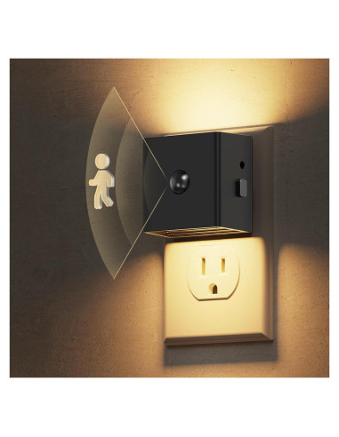 L LOHAS Luz Nocturna con Sensor de Movimiento 2-Pack 3000K