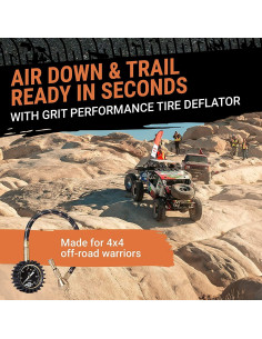 Medidor de Presión de Neumáticos Grit Performance 0-60 PSI 2