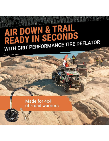 Medidor de Presión de Neumáticos Grit Performance 0-60 PSI