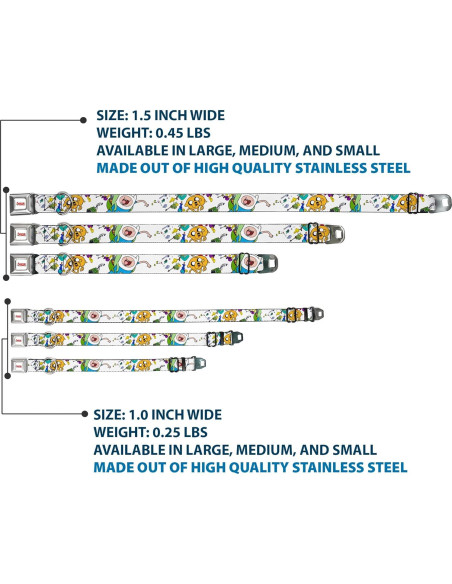 Collar para perro de cinturón de seguridad Buckle-Down 28-42 cm