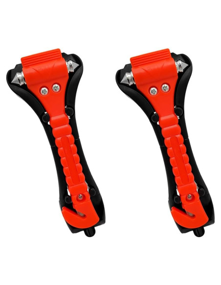 2 Martillos de Seguridad Suvnie para Automóvil - Escape Emergencia