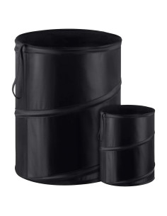 Papelera Plegable para Coche BBTO - 2 Pcs, Impermeable, 15x20 cm