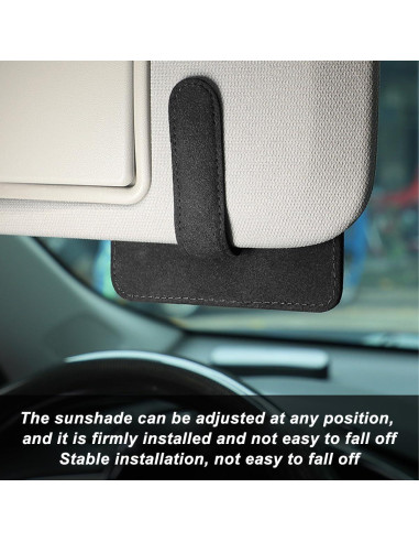 Organizador de Visera de Coche Mandark Verde, Almacenamiento Multifuncional